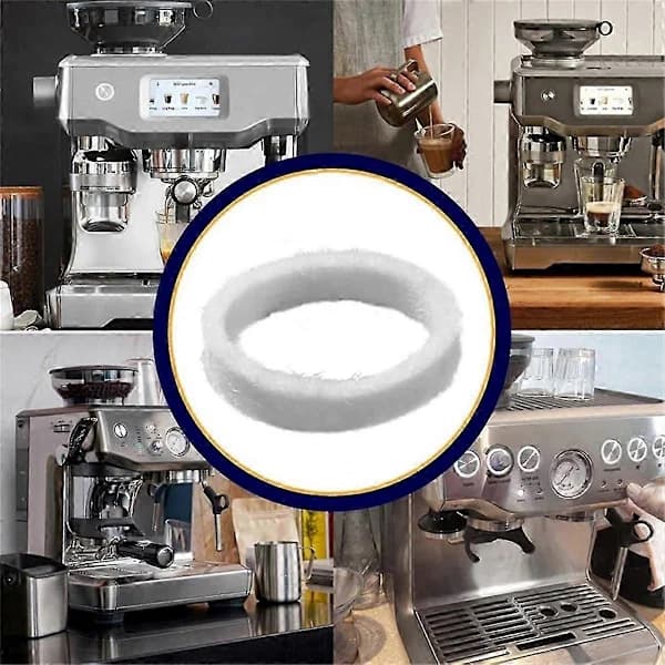 10 stk. filtskiveerstatning for Breville Espresso BES870 filtskive nedre burr ullring for Clea