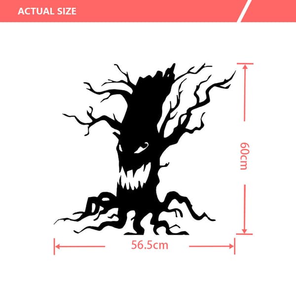 3D Halloween-seinätarrat, Halloween Dryad -seinätarrat
