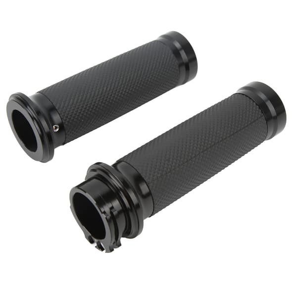 1 Pair 25mm Motorcycle Handlebars Black Comfortable Grips Anodized Universal Stainless for Motorcycles Bikes