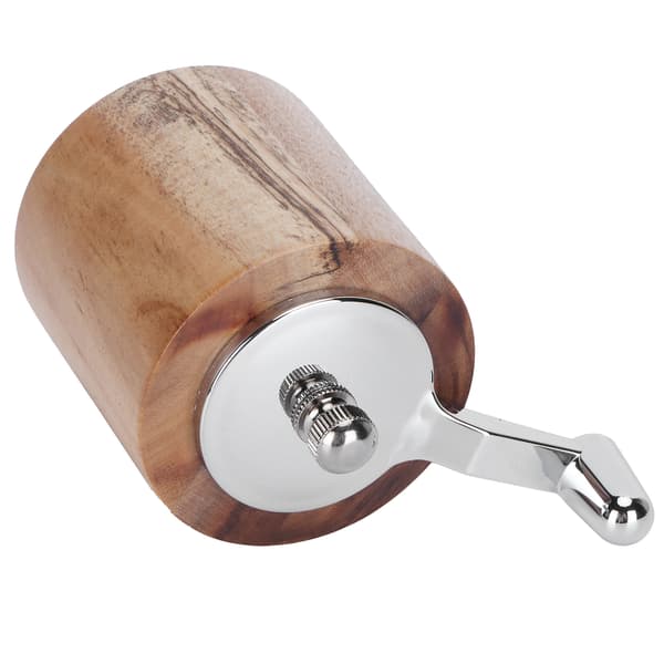 Manual Pepper Mill Spice Grinder Grinding Tool with Long Crank for Home Restaurant