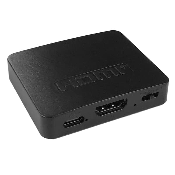 4K HDMI splitter 1 ind / 2 ud Sort