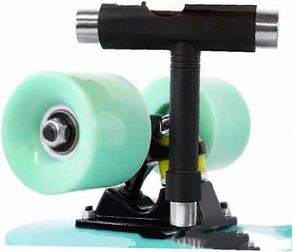 Skateværktøj Multifunktionelt Bærbart Skateboardtilbehør med L-formet Phillips Skruetrækker