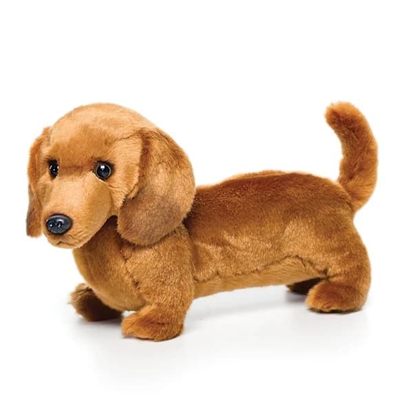 Myk plysj Dachshund Leketøy for Bursdagsfester