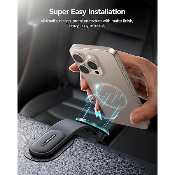 Magsafe Billader Telefonholder 15W Magnetisk Bilholder for Telefon, C02pro