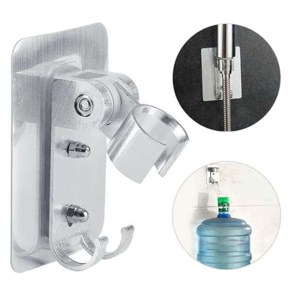 Shower Base, Fixed, Nail-Free, Adjustable Shower Seat Hose KLB