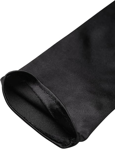 Kvinders Aftenhandske Lang Satinhandske Satin Bryllupshandske Kjole