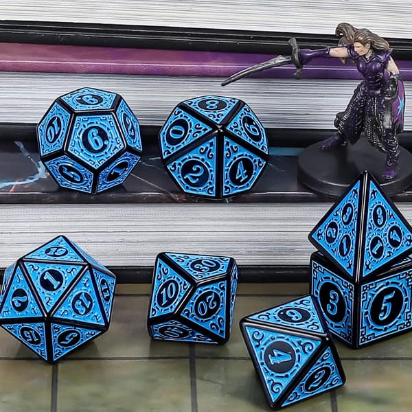 Polyhedersæt til Dungeons and Dragons RPG MTG Rollespil