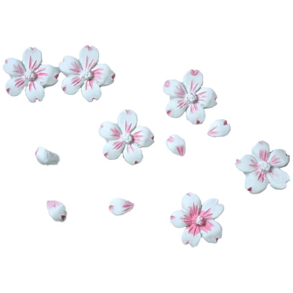6-hulls kirsebærblomst silikonform - DIY epoksy gipsform duftform