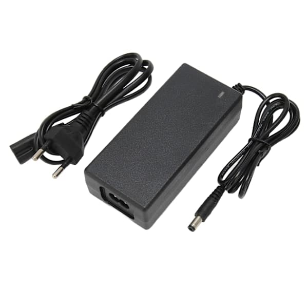 42V 2A Batterilader DC5,5x2,5 Hurtiglading Universal Strøm for 36V Litiumbatteri 100-240V EU-kontakt 0,0