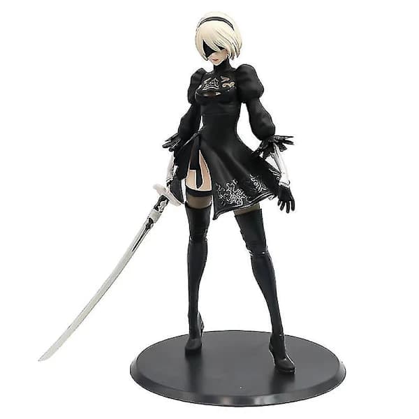 Anime Nier:automata 2B Yorha No 2 Typ B Kvinnlig Phicen Action PVC Figur