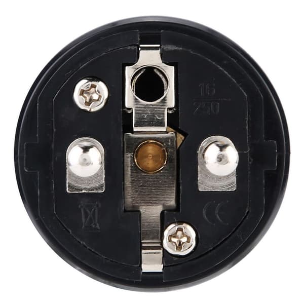 16A stikkontaktadapter rejseadapter stikkontakt KLB