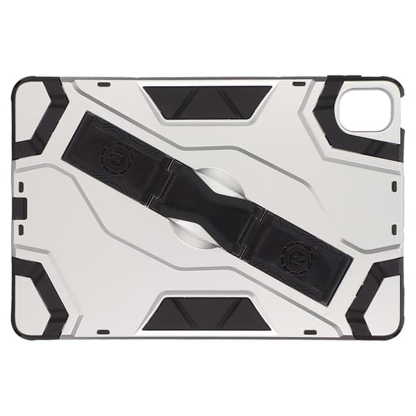 Tablet Case Ultra-thin Heavy Duty Shockproof Tablet Protective Case with Shoulder Strap Hand Strap for Mi Pad 5Silver