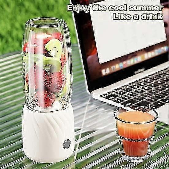 Portable Blender Electric Juicer with Sharp Blades Large Capacity Cordless Rechargeable Portable Juice Making Machine