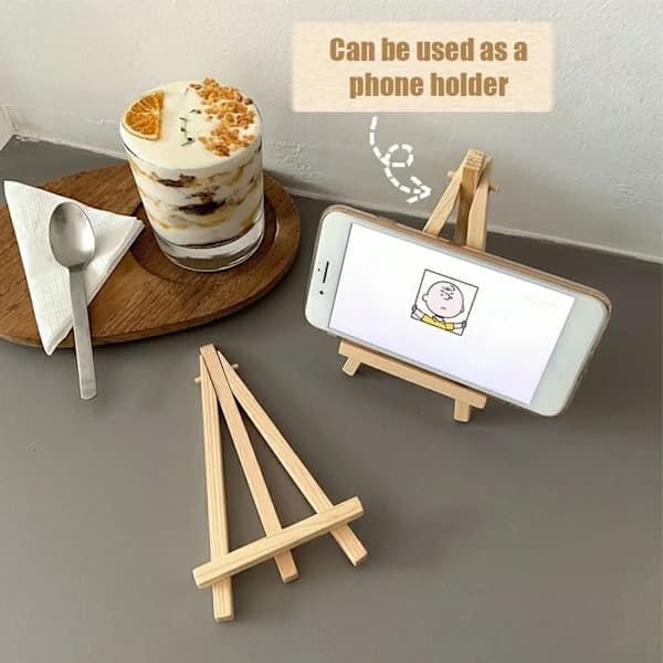 Mini Easel, Mini Wooden Easel, Mini Painting Stand, Painting