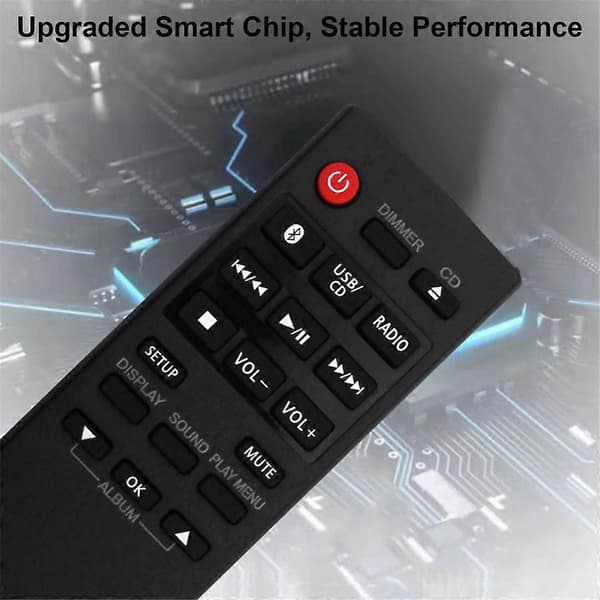 N2QAYB000984 Replacement Remote Control for CD Stereo SA-PM250 SC-PM250 SC-PM600 SC-UX104 SC-HC200 SC-HC200 SB-UX100
