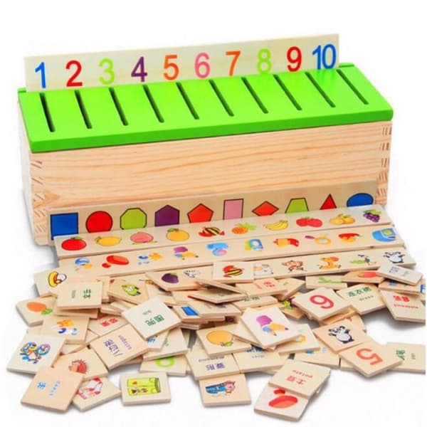 Montessori Educational Puzzle Toys for Children Intelligence KLB