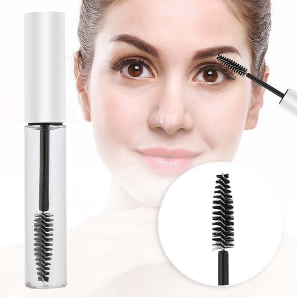 5 Colors 10ml Empty Mascara Tube with Eyelash Brush, Empty Mascara Container Bottle #5
