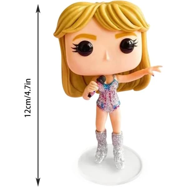 Taylor Samlebar Vinylfigur Swift Karakterstatue Samleobjekt Gaveidé Eras Leker for fans - Venner Modellfigur for samlere og utstilling B