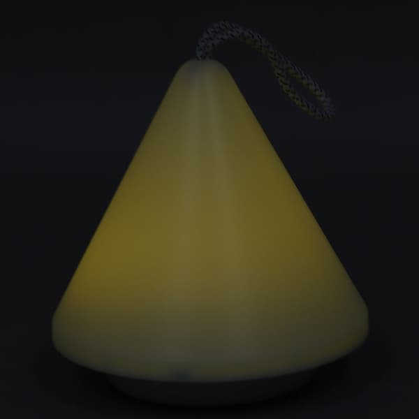 LED 10-level Dimmable Night Light Remote Control Rechargeable Portable Lamp Bedroom Outdoor Camping USB Charging Night Light (Warm Light Switch)