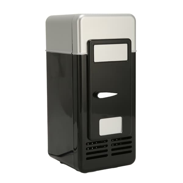 USB Cooler Insulated Cooling Small Portable Low Decibel Energy Saving Semiconductor Refrigerator Cooler for Car Black