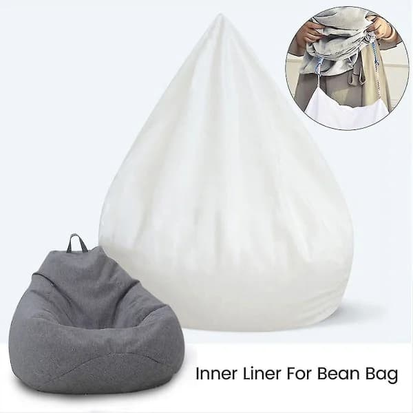 Innerfoder för sittsäck, stort, lätt att rengöra, soffsits, coolwhite 100x120cm
