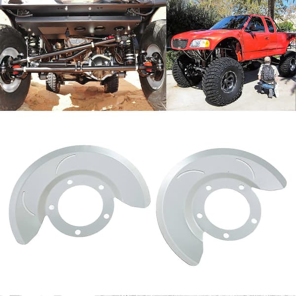 Front Brake Dust Shield Pair for Bronco F150 4X4 Dana 44 1976-1979 Front Axle Replacement Part