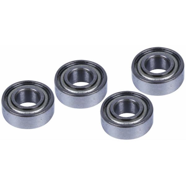 10 st Miniatyrmodell Förseglad Metallskärmad Metrisk Kullagring: Mr115 Zz 5X11X 4Mm