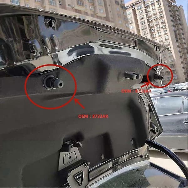 2 pcs Adjustable Stop Block for 508 Trunk Rubber Pier Bonnet Buffer Block Limit Block 8733AR 7908Y6 -Sy