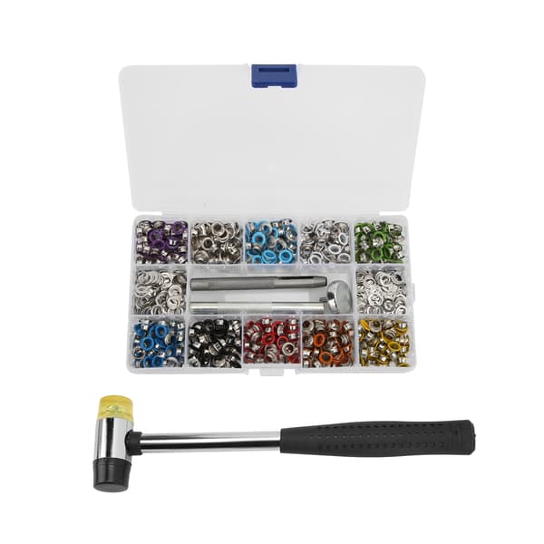 500 Sets Snap Fasteners DIY Production Durable Sturdy Structure 5mm Snap Buttons for Jumpsuits Blouse Skirt