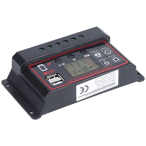20A 12V 24V Solcelleladeregulator Intelligent Solcellepanel KLB