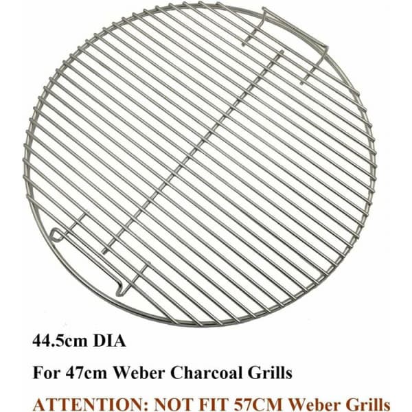 44,5 cm Rund Grillrist 7432 Reservedel Kullstang