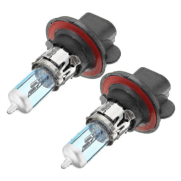 1 Pair H13 9008 100/90w 5900k Super White High/Low Headlight Halogen Bulbs