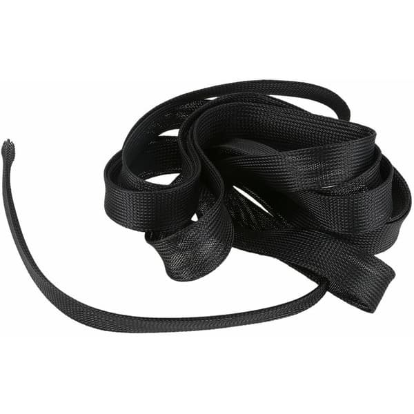 5M lang 30 mm diameter nylonstoff flettet slangekabel elastisk beskyttelse