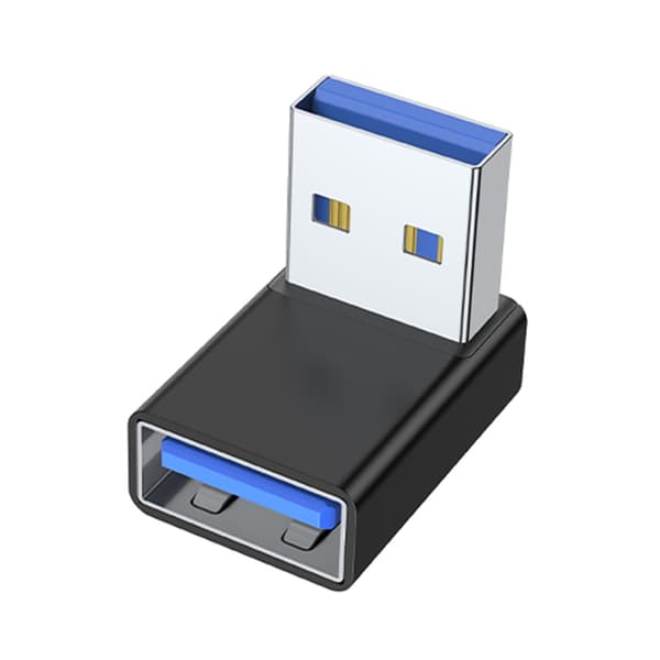 USB 3.0-adapter 90 graders vinkel han til hun-stik