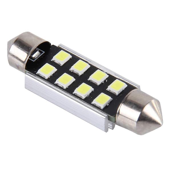 2 stk 39mm 3W 300LM 8 LED 3528 SMD Billeselys
