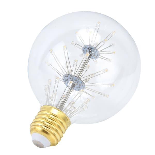 Antikk LED-lys 3W G95 E27 Globe Rund Pære for Festlig Dekorering 85265V Varmhvitt Lys