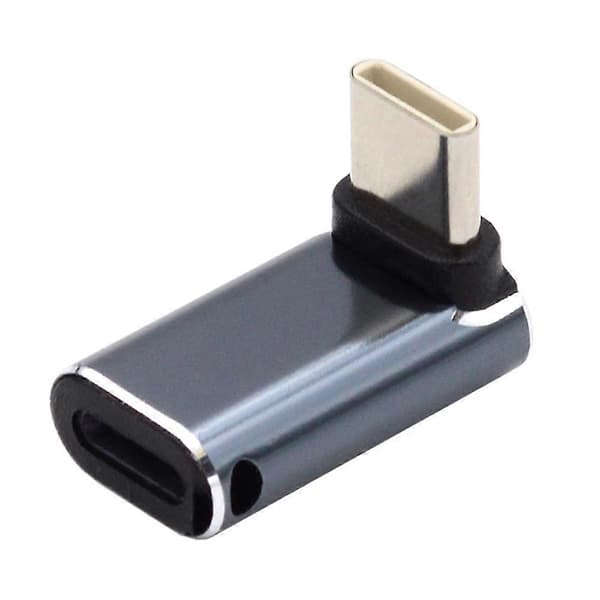 U2-058-LT018 Op Ned Vinklet Design USB-C Han til 8Pin Hun Konverter Adapter Understøtter 480Mbps