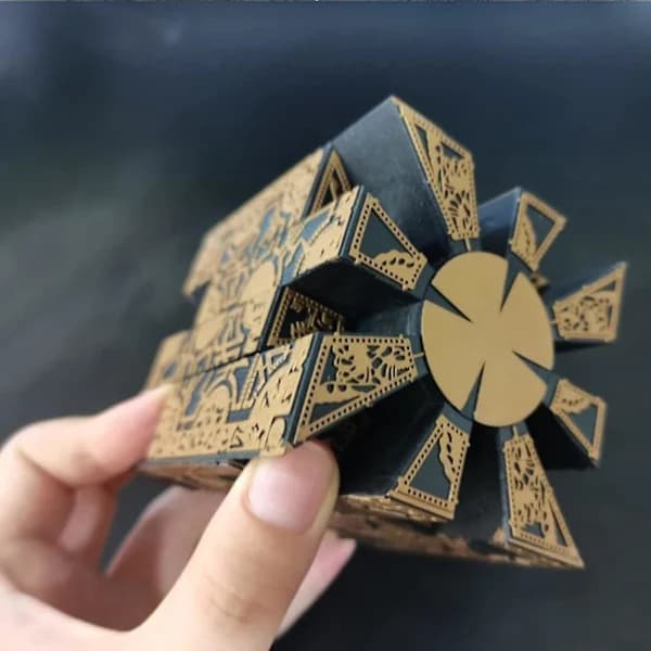 Hellraiser Puslespillboks, Avtakbar, Deformerbar og Roterbar Puslespillboks, Egnet for Både Barn og Voksne
