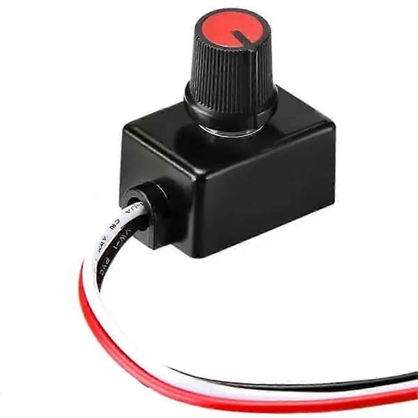 Universal dimmerbryter 12-24V lavspenningsdimmer for LED RV-lys interiør, lastebiltaklys