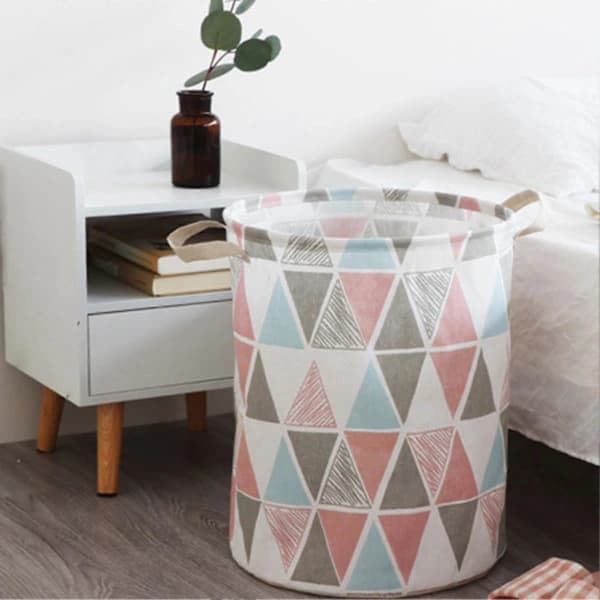 Nordic Style Foldable Laundry Basket 60L Waterproof Laundry Storage