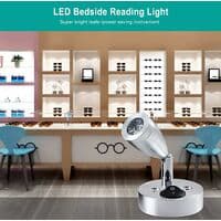 2-pak LED-spotlæselamper 12V, interiør LE