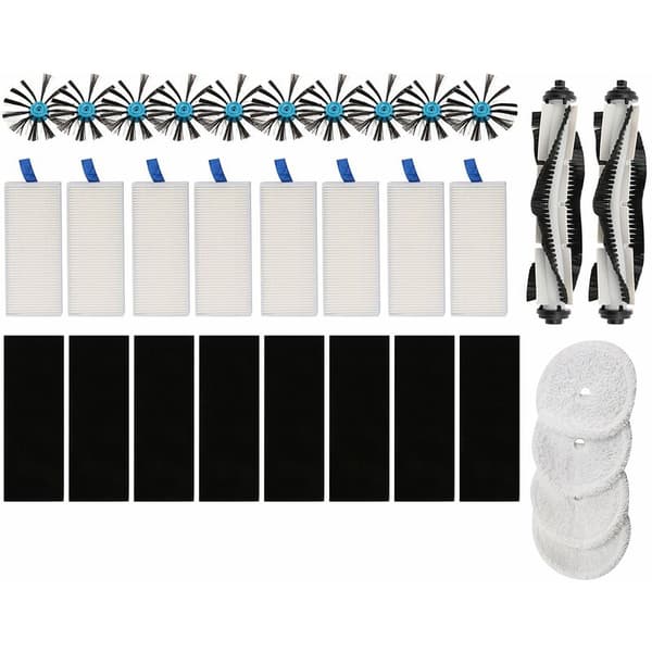 Replacement Parts Microfiber Mop Hepa Filter and Brush Accessories Suitable for Robotic Vacuum Cleaner 3115