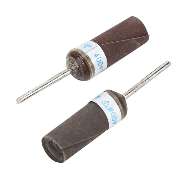 10 stk 400# Sandpapir Slipeskiver Hode Smykker Slipemaskin Tilbehør