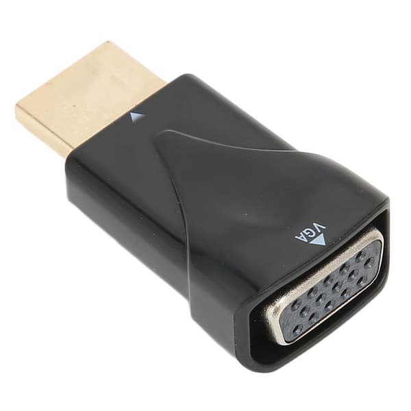 HD-multimedialiitäntä VGA-uros-naarasmuuntimeen KLB