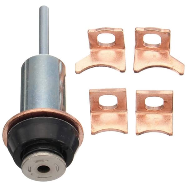 Startmotor Solenoid Reparationssæt Kontakt og Stempel til