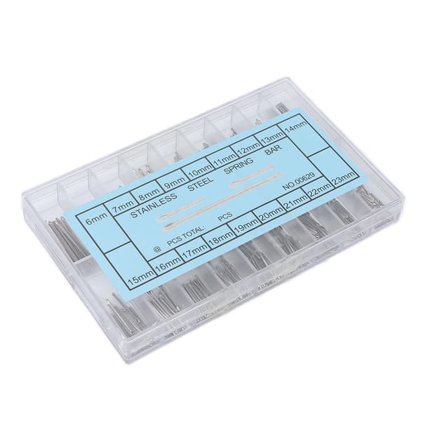 Watch Pins Alloy Watchband Link Cotter Pins Spring Bars Tool in 18 Different Sizes