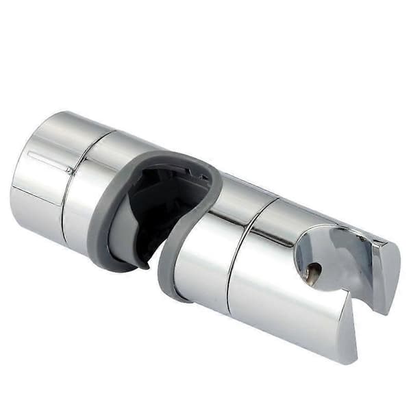 Håndbruserholder til brusestang justerbar 18-25 mm ABS Sølv