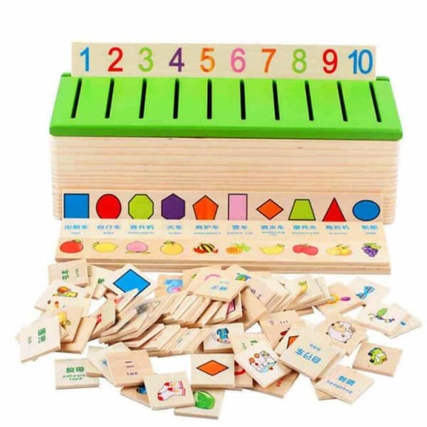 Montessori Educational Puzzle Toys for Children Intelligence KLB