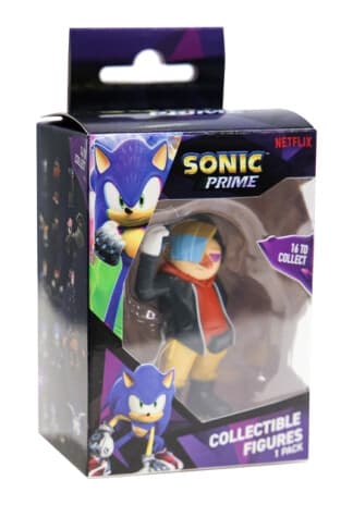 Sonic Figur Vindusboks 6,5 cm