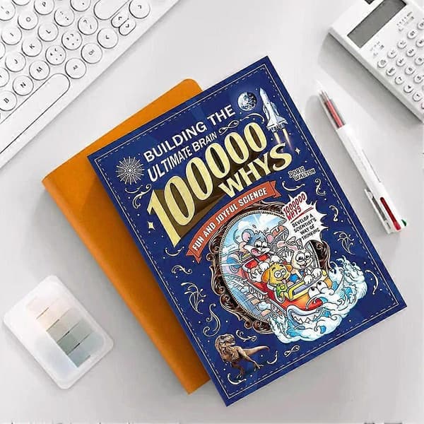 Science Book for Kids 100000 Why Educational STEM Learning Book Illustrated Encyclopedia for Children Gift